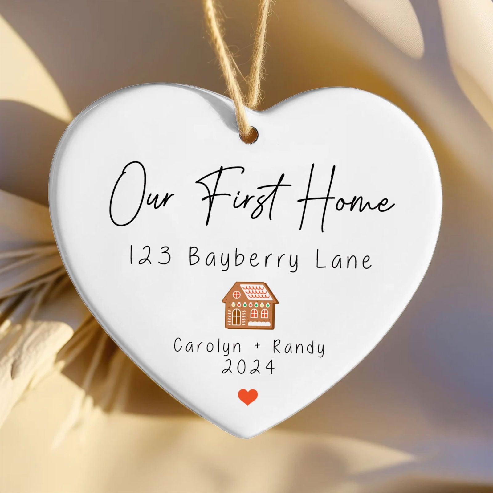 Personalized New Home Ornament, Housewarming Gifts for New House Ornament, Welcome Home Gifts CY02-1 - 19Gifts