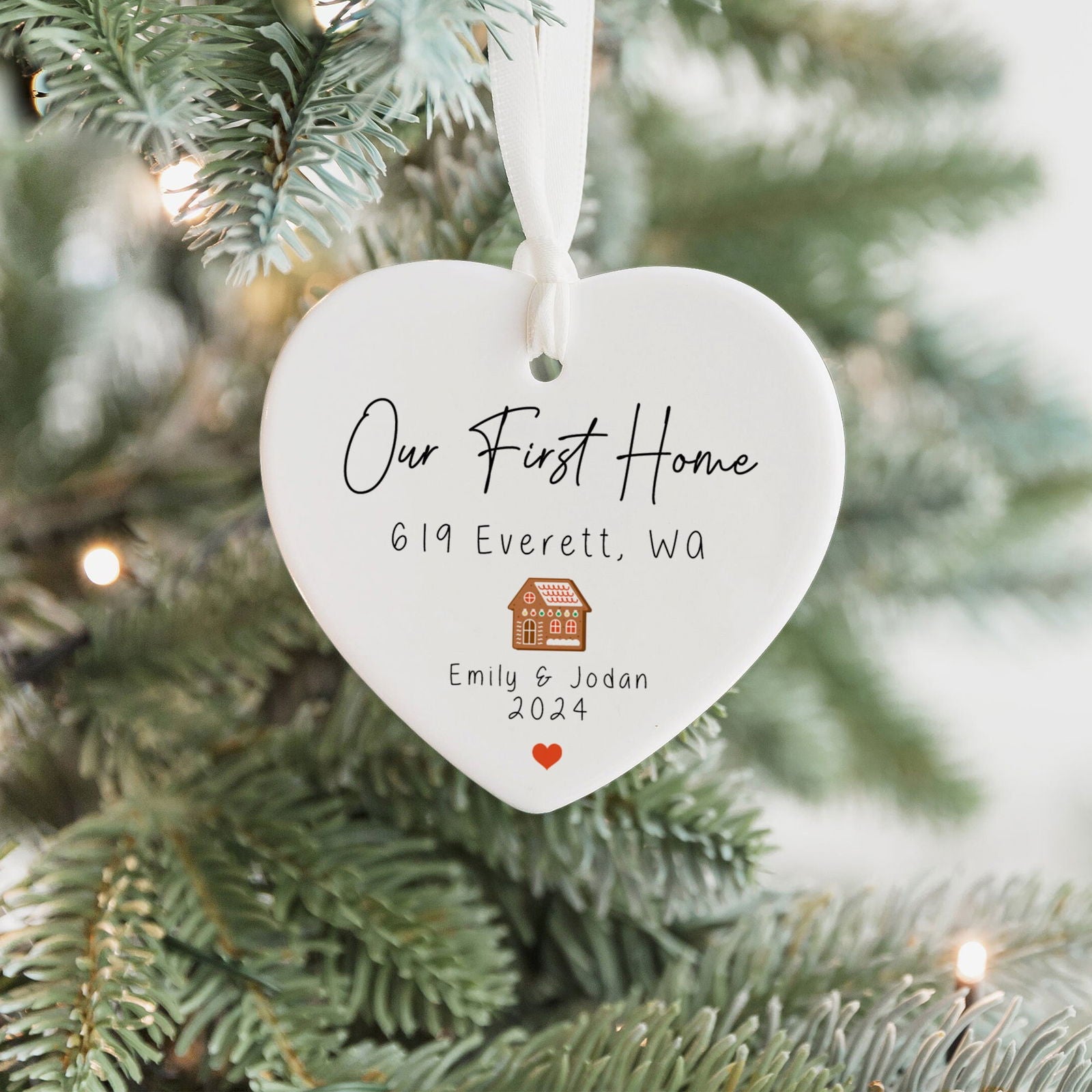 Personalized New Home Ornament, Housewarming Gifts for New House Ornament, Welcome Home Gifts CY02-1 - 19Gifts