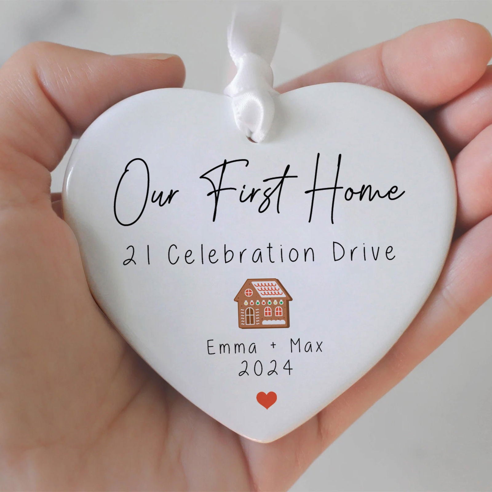 Personalized New Home Ornament, Housewarming Gifts for New House Ornament, Welcome Home Gifts CY02-1 - 19Gifts