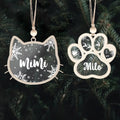 Personalized Pet 2024 Ornament, Pet Paw Ornament, Custom Pet Christmas Ornament, Pet Lover 2024 Ornament, CF42 - 19Gifts