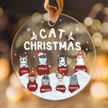 Personalized Pets Ornament, Christmas Ornament, Cat Ornament CF267 - 19Gifts