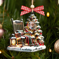 Personalized Photo Memorial Ornament, Christmas In Heaven, Memorial Gifts CF685 - 19Gifts