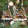 Personalized Photo Memorial Ornament, Christmas In Heaven, Memorial Gifts CF685 - 19Gifts