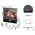 Personalized Pixar Style Portrait Photo & Music Refrigerator Magnet, Valentine's Day Gift for Him Her MG07 - 19Gifts