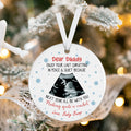 Personalized Pregnancy Announcement Ornament, Baby Ultrasound Ornament 2024 CX03-31 - 19Gifts