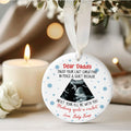 Personalized Pregnancy Announcement Ornament, Baby Ultrasound Ornament 2024 CX03-31 - 19Gifts