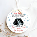 Personalized Pregnancy Announcement Ornament, Baby Ultrasound Ornament 2024 CX03-31 - 19Gifts