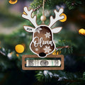 Personalized Reindeer Money Holder Christmas Ornament, Tree Christmas Gifts KT05 - 19Gifts