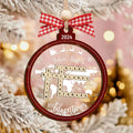 Personalized Travel Adventure Ornament, 4D Shake Traveling Destination Ornament CF747 - 19Gifts