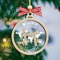 Personalized Travel Adventure Ornament, 4D Shake Traveling Destination Ornament CF747 - 19Gifts