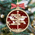 Personalized Travel Adventure Ornament, Couple Traveling Destination Ornament CF745 - 19Gifts