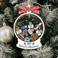 Personalized Travel Adventure Ornament, Traveling Destination Ornament, CF654 - 19Gifts