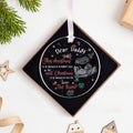 Personalized Ultrasound Ornament, Dear Daddy Ornament, Gift for New Dad AV03-27 - 19Gifts