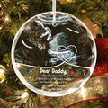 Personalized Ultrasound Ornament, This Christmas Baby Bump To Daddy GX03-23 - 19Gifts