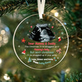 Personalized Ultrasound Ornament, This Christmas Baby Bump To Daddy and Mommy Ornament AV03-26 - 19Gifts