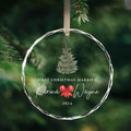 Personalized Wedding Christmas Ornament, Custom Location Map Wedding Ornament GX05-15 - 19Gifts
