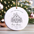 Personalzed First Christmas in our New Home 2024 Ornament CX06-6 - 19Gifts
