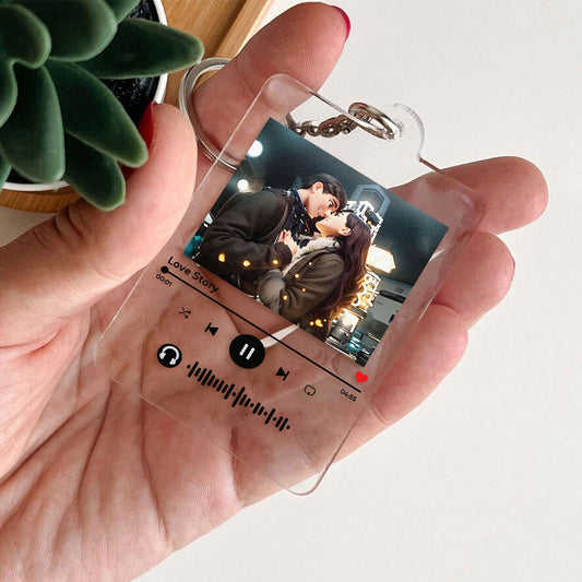 Pixar Character Portrait Keychain, Pixar Style 3D Cartoon Portrait Gift, Family Portrait, Couple Portrait CK20 - 19Gifts