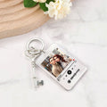 Pixar Character Portrait Keychain, Pixar Style 3D Cartoon Portrait Gift, Family Portrait, Couple Portrait CK20 - 19Gifts