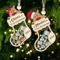 Reindeer Baby's First Christmas Ornament 2024, Shake Babies Ornament CF136 - 19Gifts