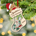 Reindeer Baby's First Christmas Ornament 2024, Shake Babies Ornament CF136 - 19Gifts