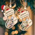 Reindeer Baby's First Christmas Ornament 2024, Shake Babies Ornament CF136 - 19Gifts