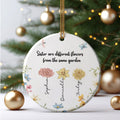 Sisters Personalized Ceramic Ornament, Christmas Gift For Sisters, Siblings, Besties, CX06-55 - 19Gifts