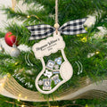 Stocking Baby First Christmas Ornament 2024, Personalized Baby Gifts, CF12 - 19Gifts