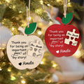 Teacher Ornament 2024, Personalized Teacher Gift, Teacher Appreciation Gifts CF94 - 19Gifts