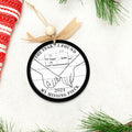 The Year I Found My Missing Piece Couples - Personalized 2-Layered Wooden Ornament CF298 - 19Gifts