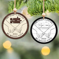 The Year I Found My Missing Piece Couples - Personalized 2-Layered Wooden Ornament CF298 - 19Gifts