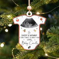 Ultrasound Baby's First Christmas Ornament, Birth Announcement Ornament CF709 - 19Gifts