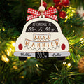 Wedding Gifts, Two Layer First Christmas Married Ornament 2024, OW03-01 - 19Gifts