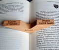 Wooden Thumb Page Holder, Page Spreader, Gift for Book Lovers, PH01 - 19Gifts