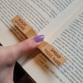 Wooden Thumb Page Holder, Page Spreader, Gift for Book Lovers, PH01 - 19Gifts